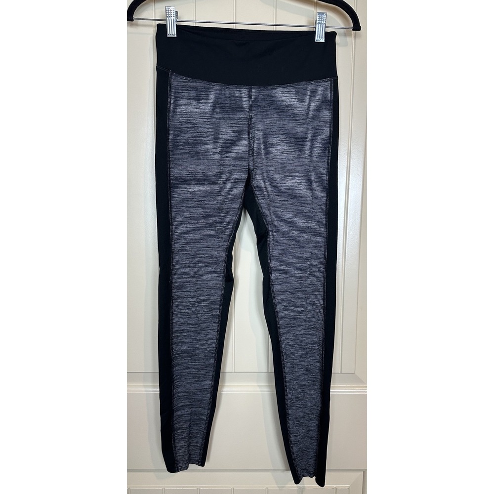 C9 Champion Women's Leggings black striped front Sz S
